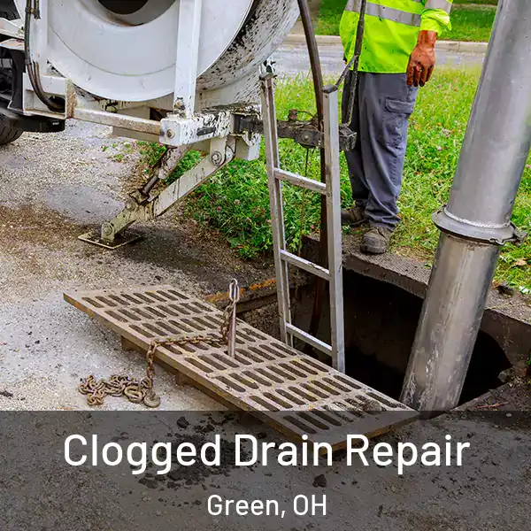  Clogged Drain Repair Green, OH