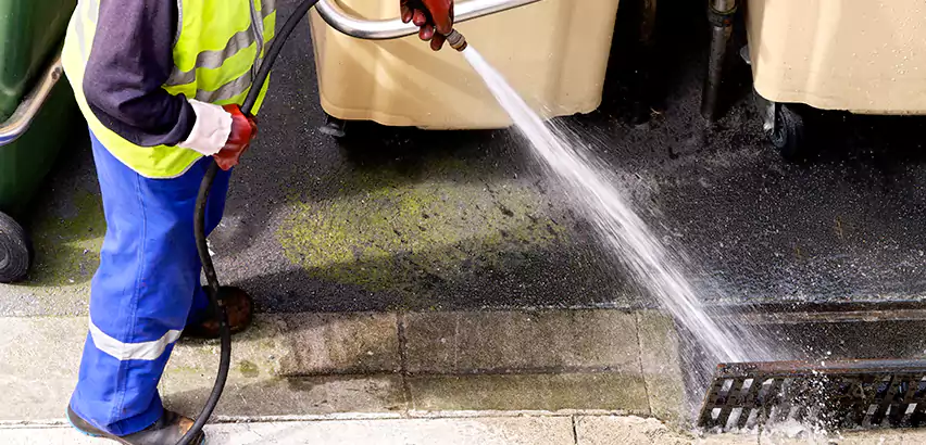 Storm Drain Jetting in Green
