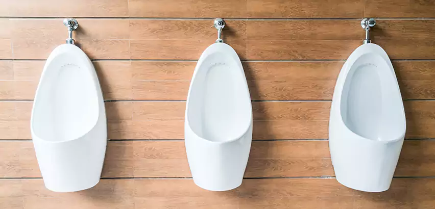 Urinal Drain Installation in Green