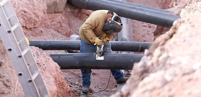 Water Line Replacement in Green